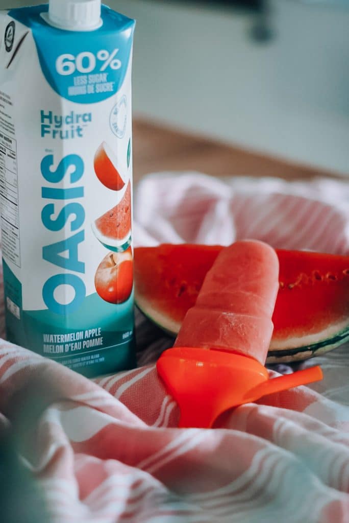 4 popsicle and slush recipes that will refresh the family! 2 @La Gosseline Popsicle Melon deau pomme