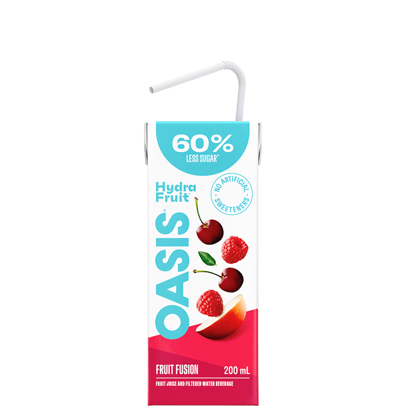 OASIS HYDRAFRUIT               FRUIT FUSION Tetra 200mL