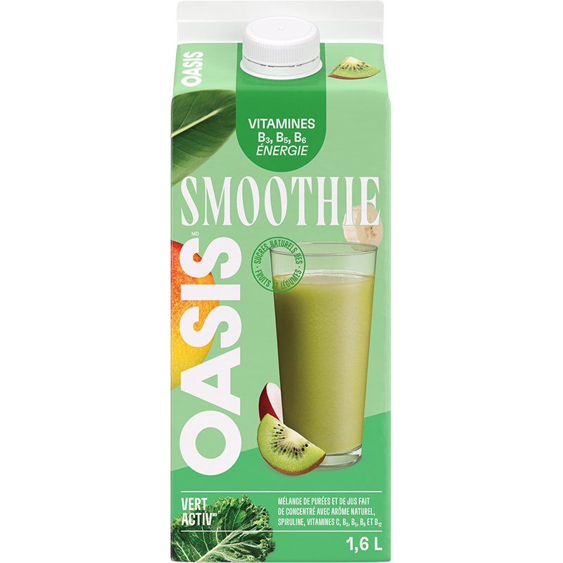 OASIS SMOOTHIE VERT ACTIV Gable Elopak 1.6L