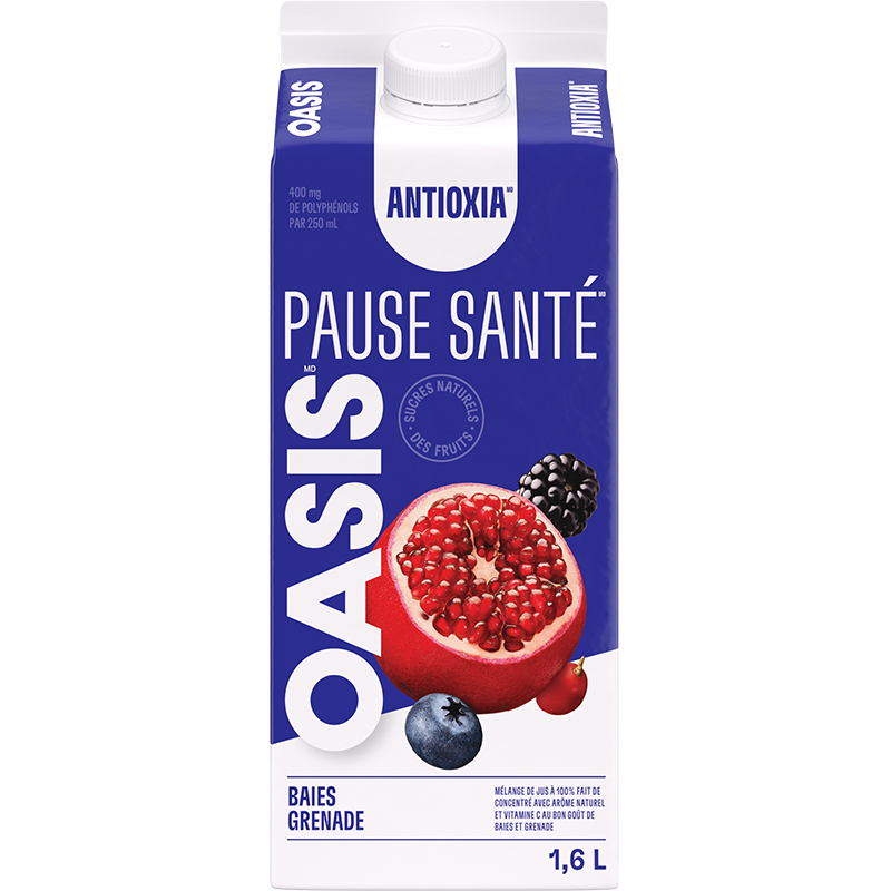 OASIS PAUSE SANTÉ BAIES GRENADE Gable Elopak 1.6L
